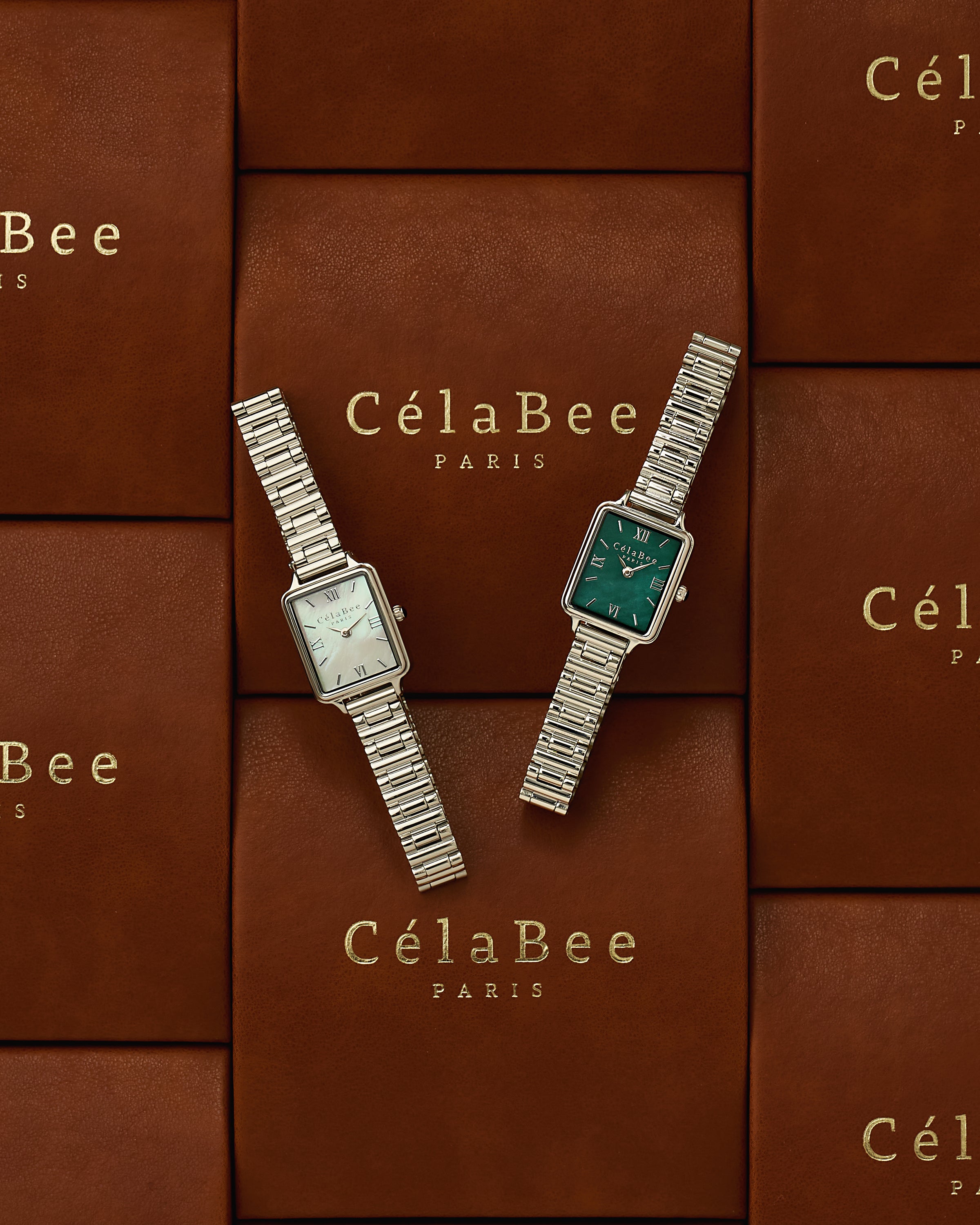 CélaBee Silver&Green